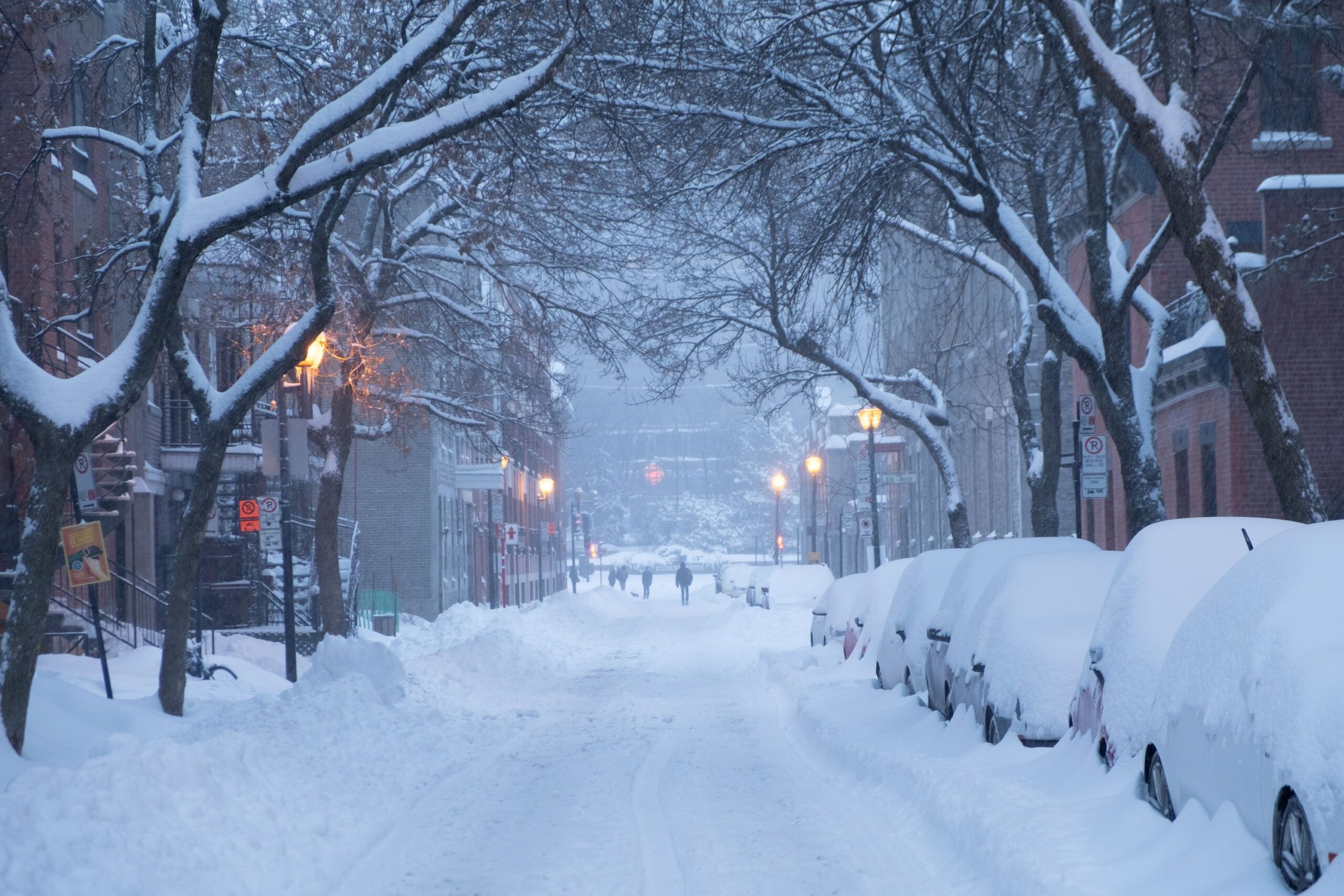 Picture of Montreal during the winter.
