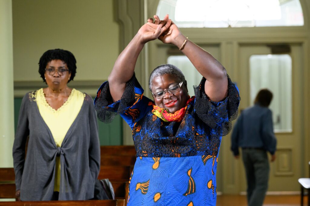 Photo of person dancing at an event in Brampton.